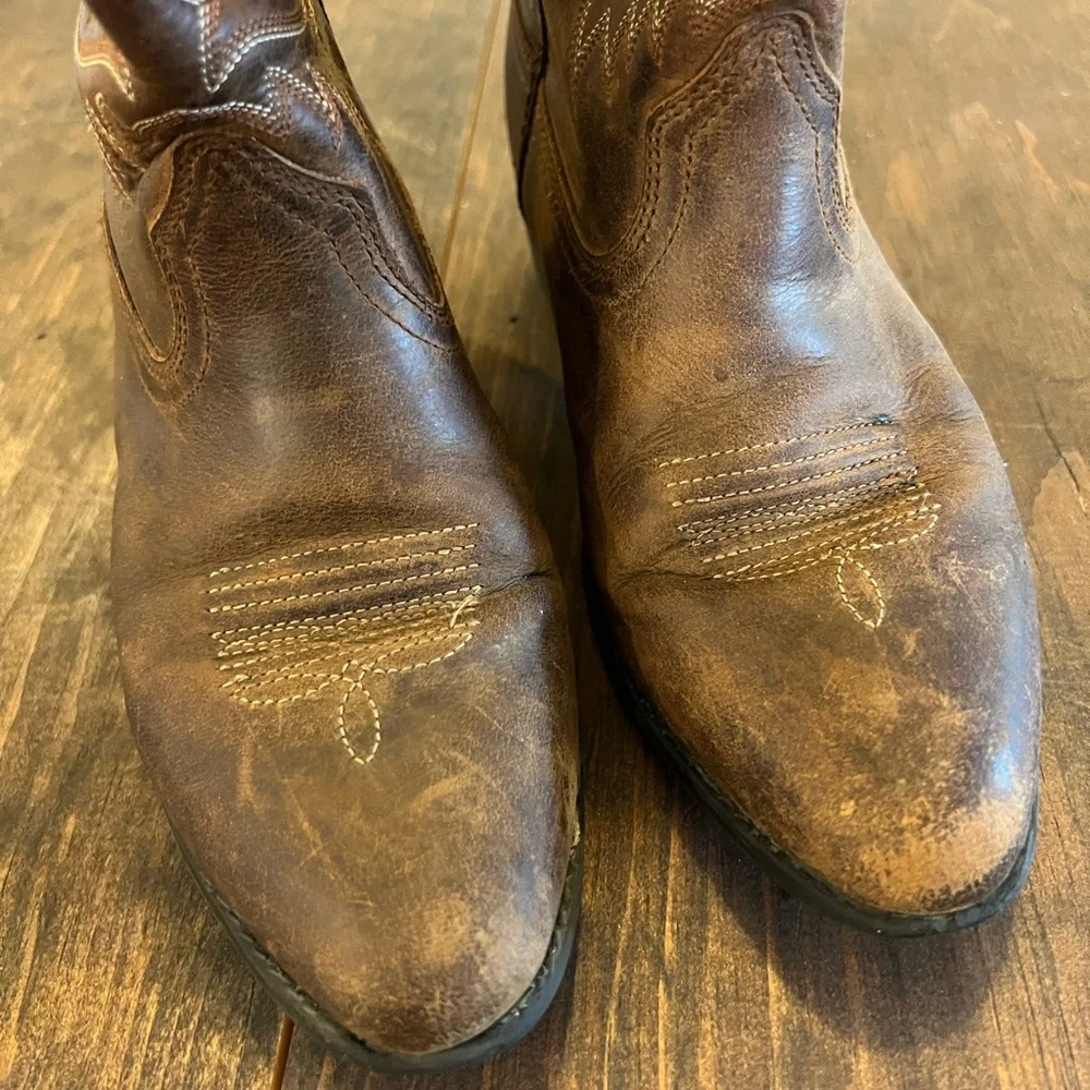 Ariat Children’s‎ Brown Leather Western Style Boot Size 3.5